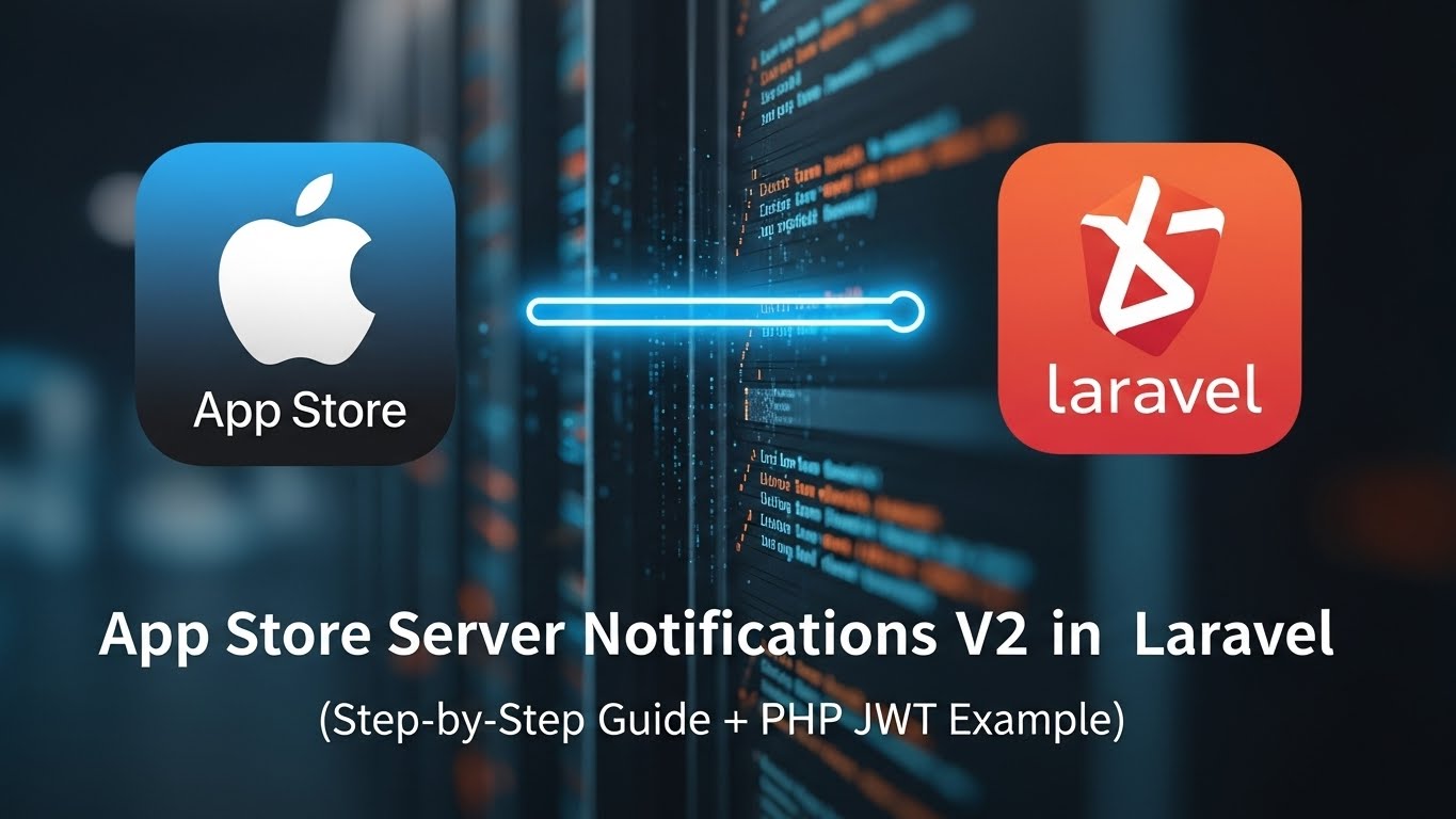 App Store Server Notifications V2 in Laravel (Step-by-Step Guide + PHP JWT Example)