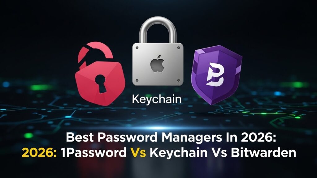 Best Password Manager In 2026: 1Password Vs Keychain Vs Bitwarden