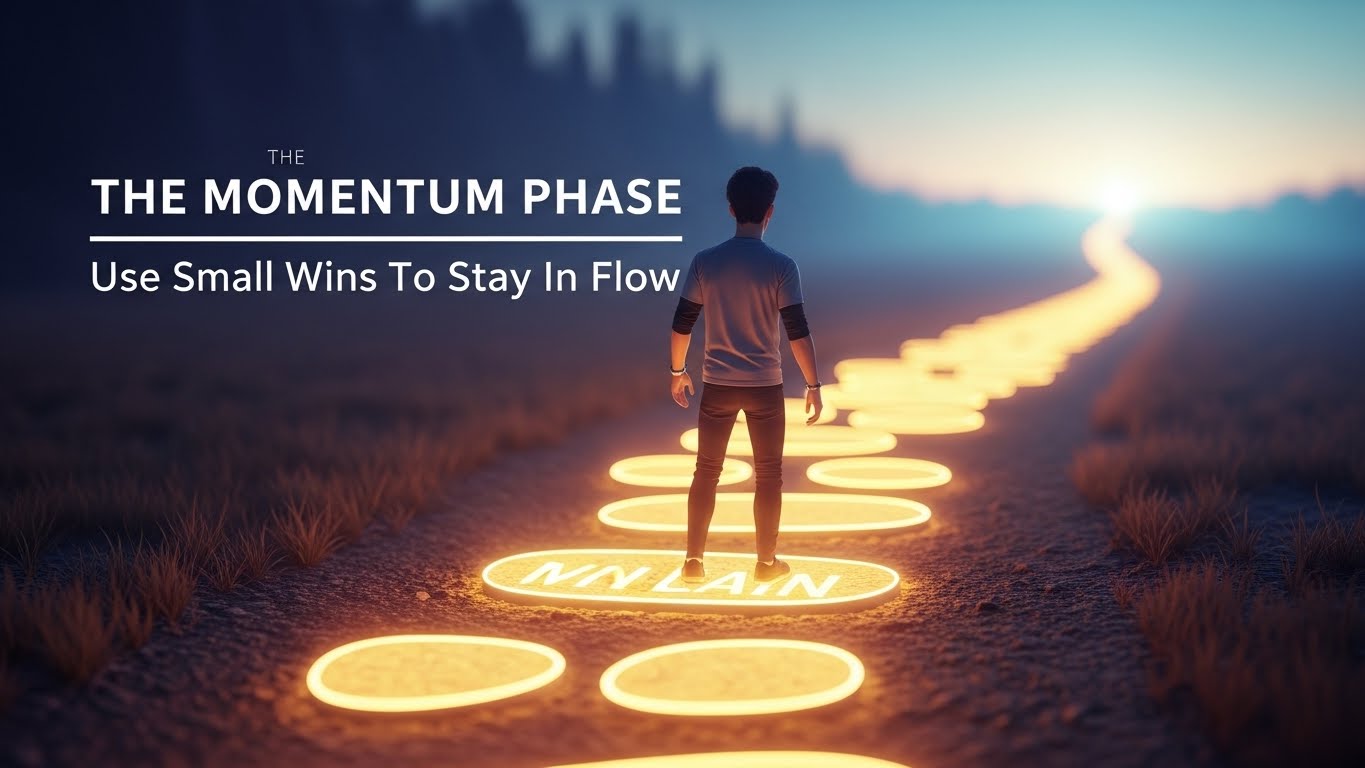 The Momentum Phase – Use Small Wins To Stay In Flow