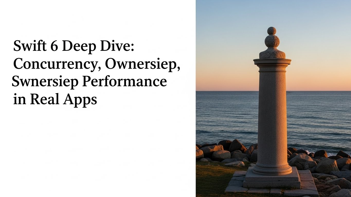 Swift 6 Deep Dive: Concurrency, Ownership, and Performance in Real Apps