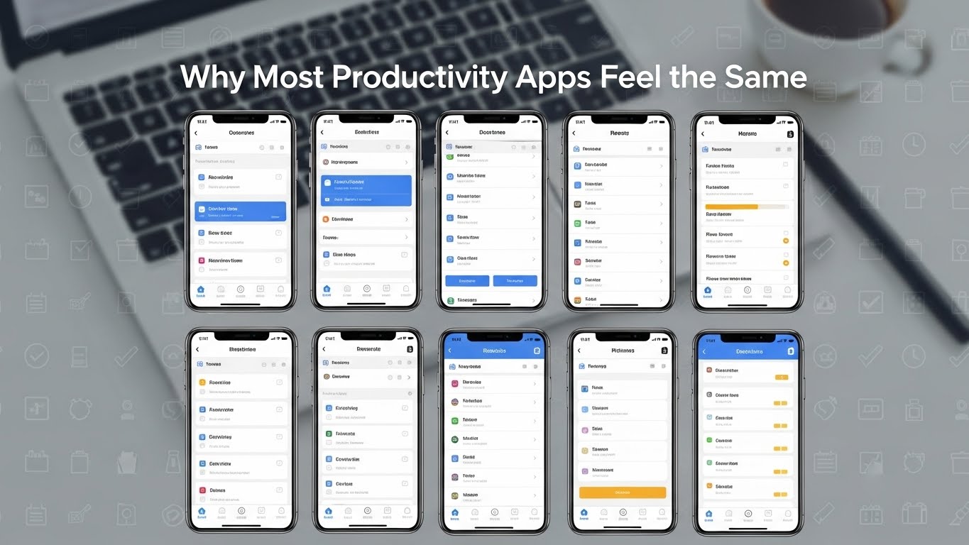 Why Most Productivity Apps Feel The Same