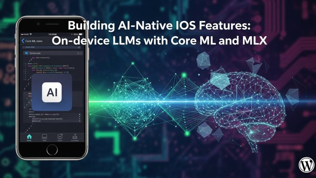 Building AI‑Native iOS Features: On‑device LLMs with Core ML and MLX