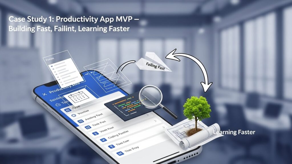 - [ ] # Case Study 1: Productivity App MVP — Building Fast, Failing Fast, Learning Faster