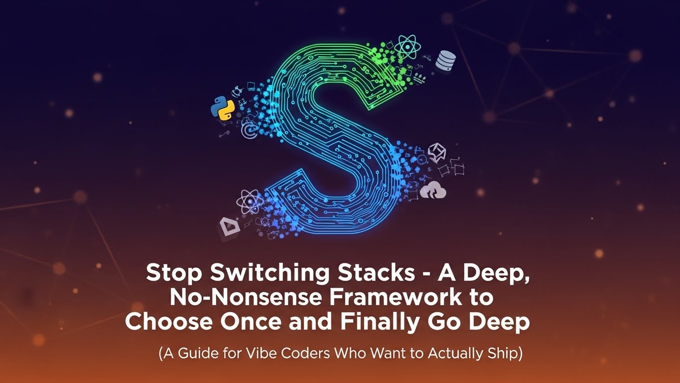 Stop Switching Stacks – Choose Once And Go Deep