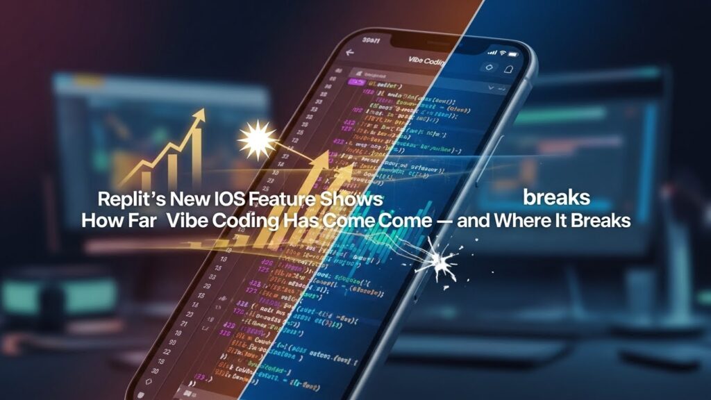 Replit’s New iOS Feature Shows How Far Vibe Coding Has Come — and Where It Breaks
