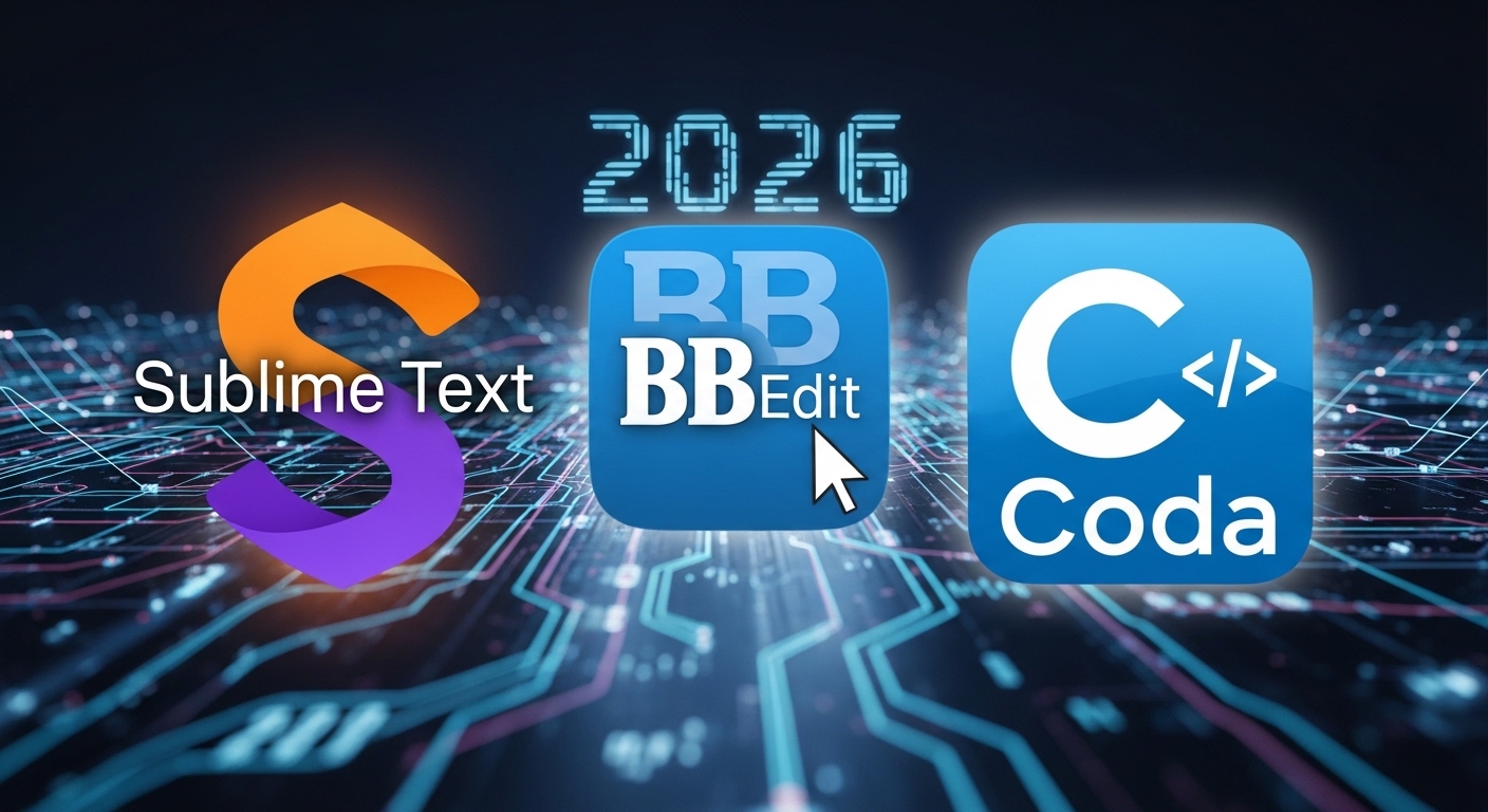 Best Code Editor in 2026: Sublime Text vs BBEdit vs Coda