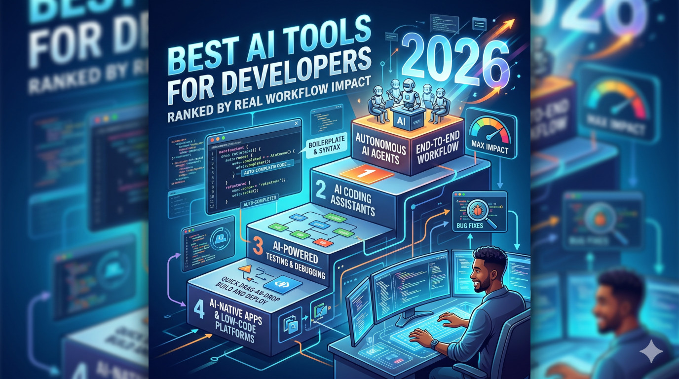 Best AI Tools for Developers in 2026 (Ranked by Real Workflow Impact)